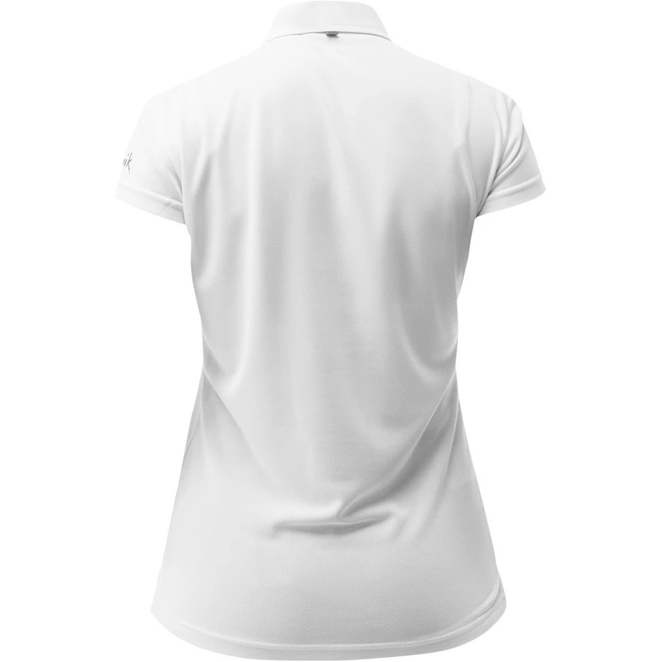 2025 Zhik Womens ZhikDry UV Short Sleeve Polo ATP-0870-W - White